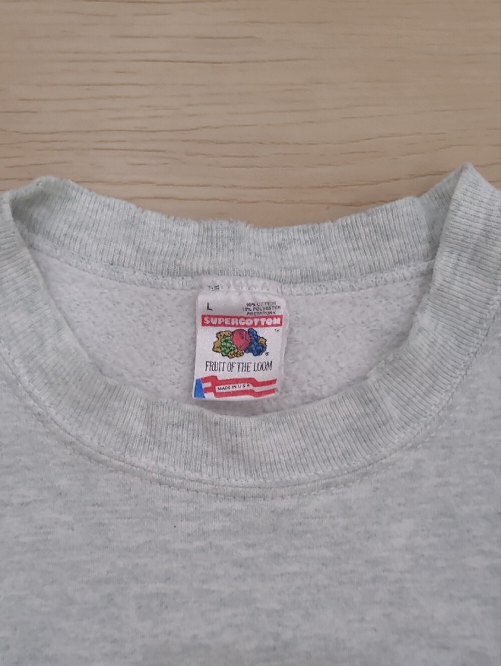 Vintage 1990s Brock University Collegiate Crewneck Sweatshirt Made In The USA - Picture 4 of 10